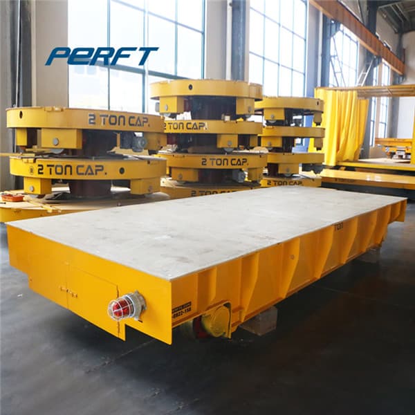 motorized transfer trolley for tunnel construction 30 tons